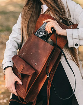 rangements sac a dos feminin